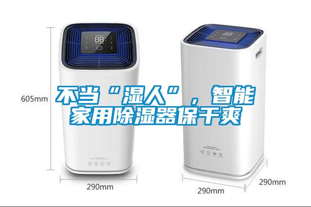 不當“濕人”，智能家用除濕器保干爽