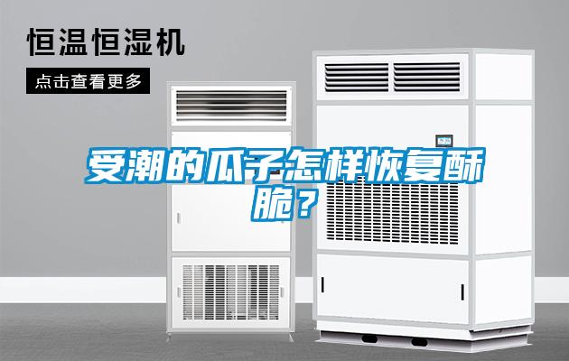 受潮的瓜子怎樣恢復酥脆？