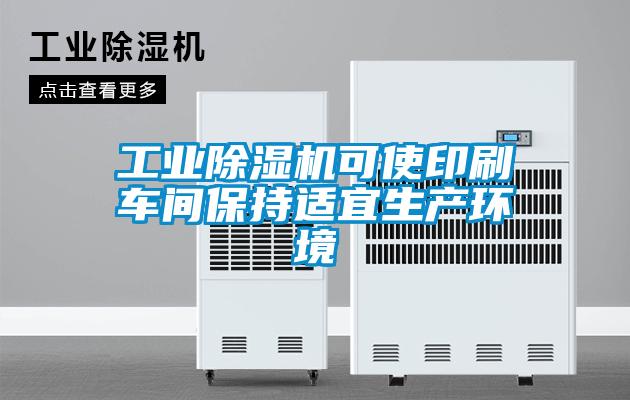 工業(yè)除濕機(jī)可使印刷車(chē)間保持適宜生產(chǎn)環(huán)境