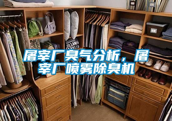 屠宰廠臭氣分析，屠宰廠噴霧除臭機