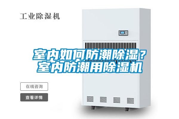 室內如何防潮除濕？室內防潮用除濕機