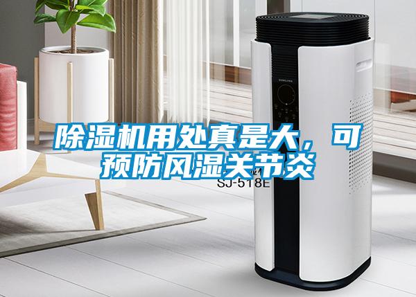 除濕機用處真是大，可預防風濕關節炎