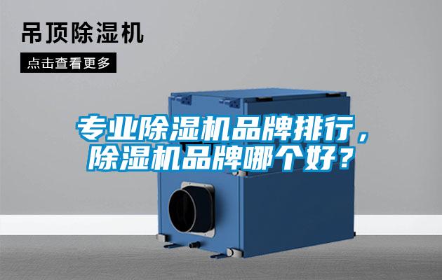專業除濕機品牌排行，除濕機品牌哪個好？