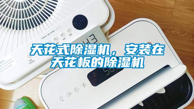 天花式除濕機，安裝在天花板的除濕機