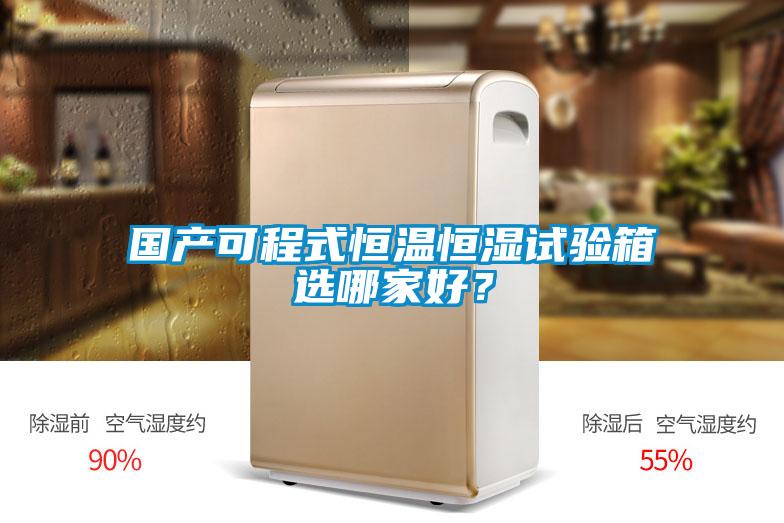 國(guó)產(chǎn)可程式恒溫恒濕試驗(yàn)箱選哪家好？