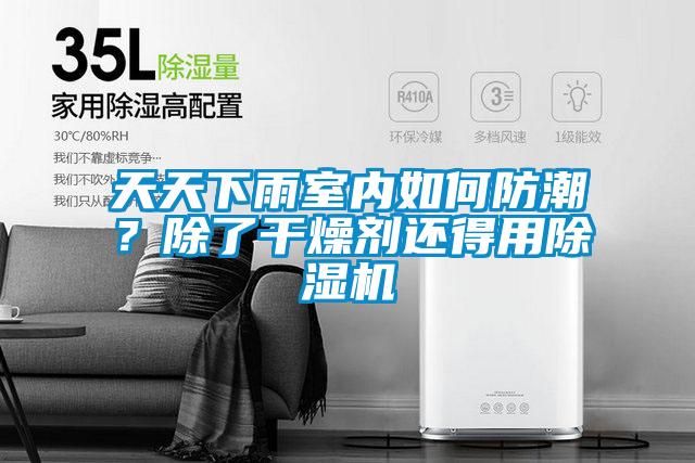 天天下雨室內如何防潮？除了干燥劑還得用除濕機