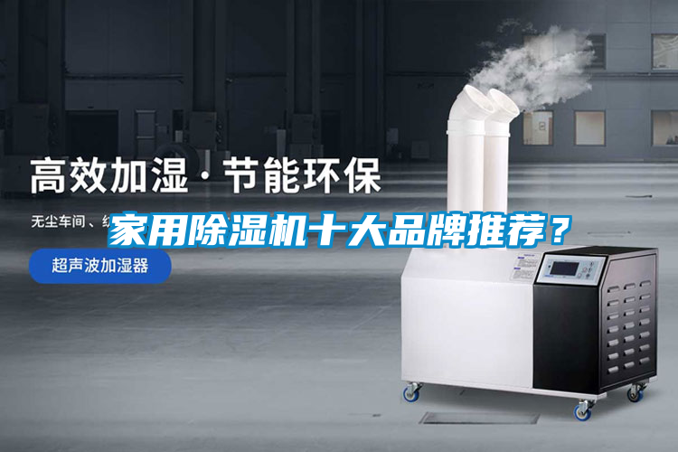 家用除濕機十大品牌推薦？