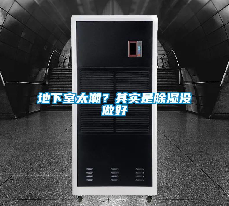 地下室太潮？其實是除濕沒做好