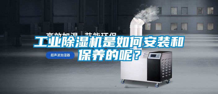 工業除濕機是如何安裝和保養的呢？