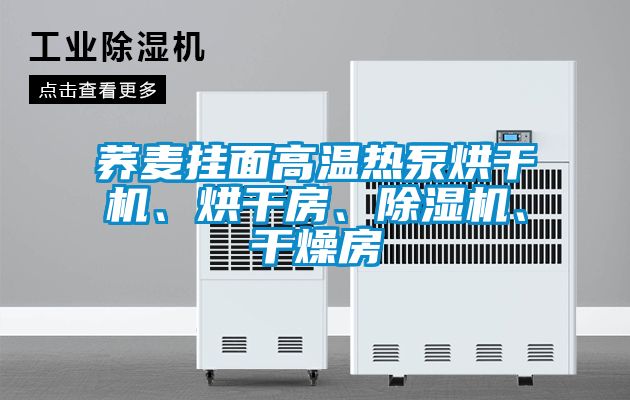 蕎麥掛面高溫熱泵烘干機、烘干房、除濕機、干燥房