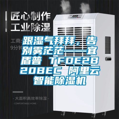 跟濕氣拜拜，告別霧茫?！硕芷?TFDE2B20BEC 阿里云智能除濕機