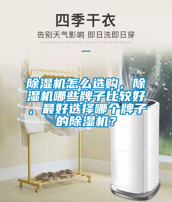 除濕機怎么選購，除濕機哪些牌子比較好，最好選擇哪個牌子的除濕機？