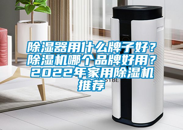 除濕器用什么牌子好？除濕機哪個品牌好用？2022年家用除濕機推薦