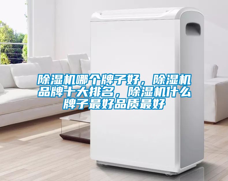 除濕機哪個牌子好，除濕機品牌十大排名，除濕機什么牌子最好品質最好