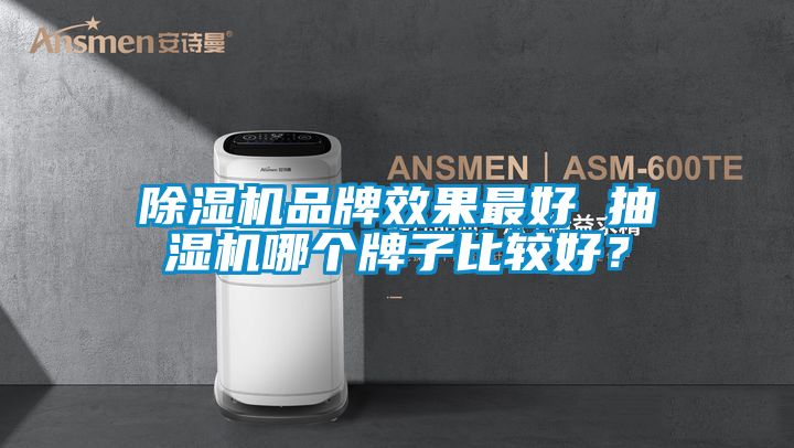 除濕機品牌效果最好 抽濕機哪個牌子比較好？